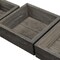Ekena Millwork Square, Closed Back, Vintage Farmhouse Shadow Box Shelves, Barnwood Decor Collection, PK3 DECR15SBSQCBPG - alternate 3